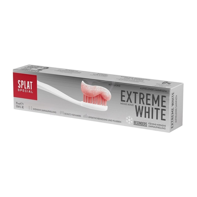 Splat Special Extreme White 75 ml - silnie wybielająca pasta do zębów z nadtlenkiem karbamidu
