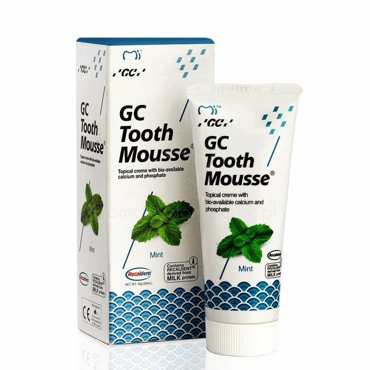 GC Tooth Mousse MIĘTA Płynne szkliwo bez fluoru 35ml Sklep