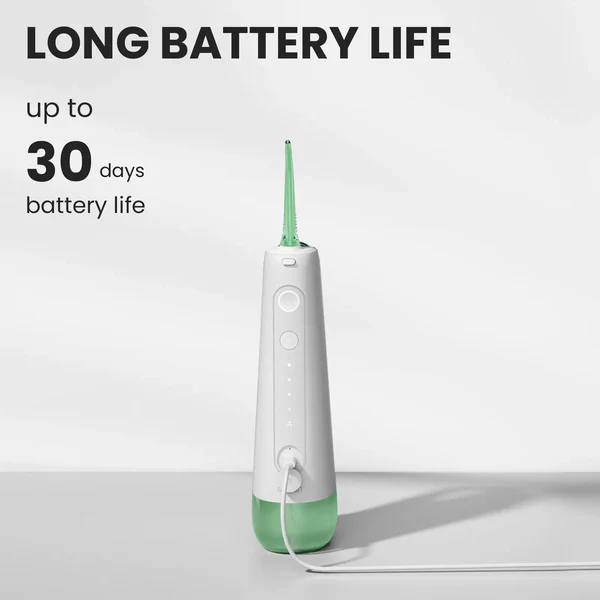 mocna bateoria irygatora do zębów oclean w10