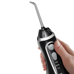 Waterpik  WP-562 czarny irygator bezprzewodowy z 3 trybami pracy