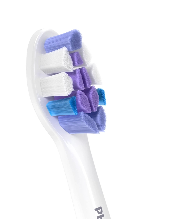 Końcówki wymienne Philips Sonicare Sensitive HX6054/10 S2 4sztuki - delikatne włosie