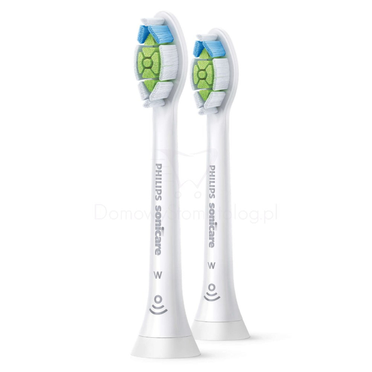 Philips Sonicare Optimal White STANDARD 2 szt. HX6062/87 - końcówki wymienne do szczoteczek sonicznych Sonicare