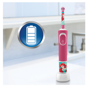 Szczoteczka akumulatorowa Oral-B Advance Power KSIĘŻNICZKI D100.413.2K - szczoteczka elektryczna ze wzorem z księżniczkami Disneya