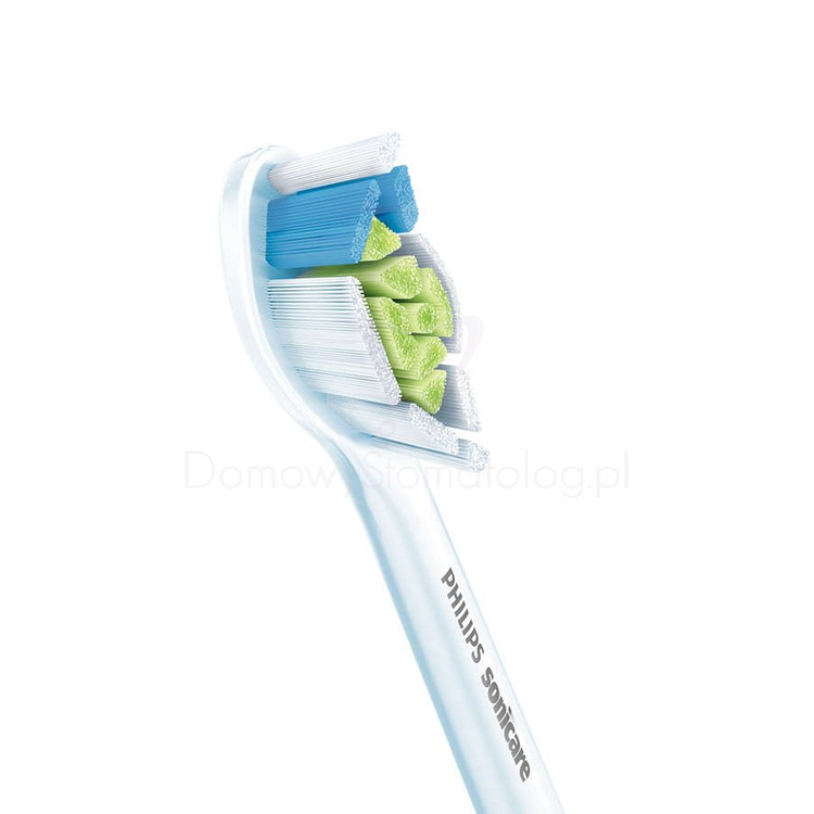 Philips Sonicare Optimal White STANDARD 2 szt. HX6062/87 - końcówki wymienne do szczoteczek sonicznych Sonicare