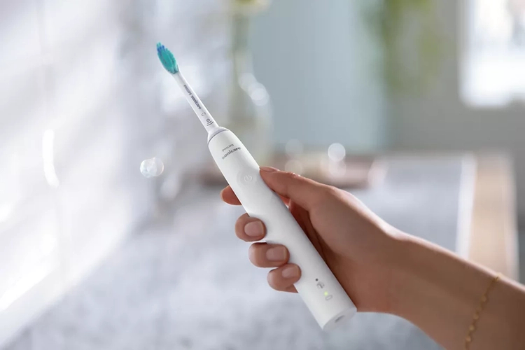 Philips SONICARE 3100 HX3673/13 BIAŁA szczoteczka soniczna z ETUI