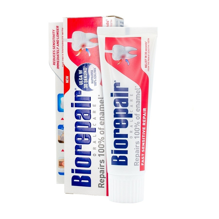 BioRepair Plus Wrażliwe Zęby 75 ml – pasta na ograniczanie nadwrażliwości zębów