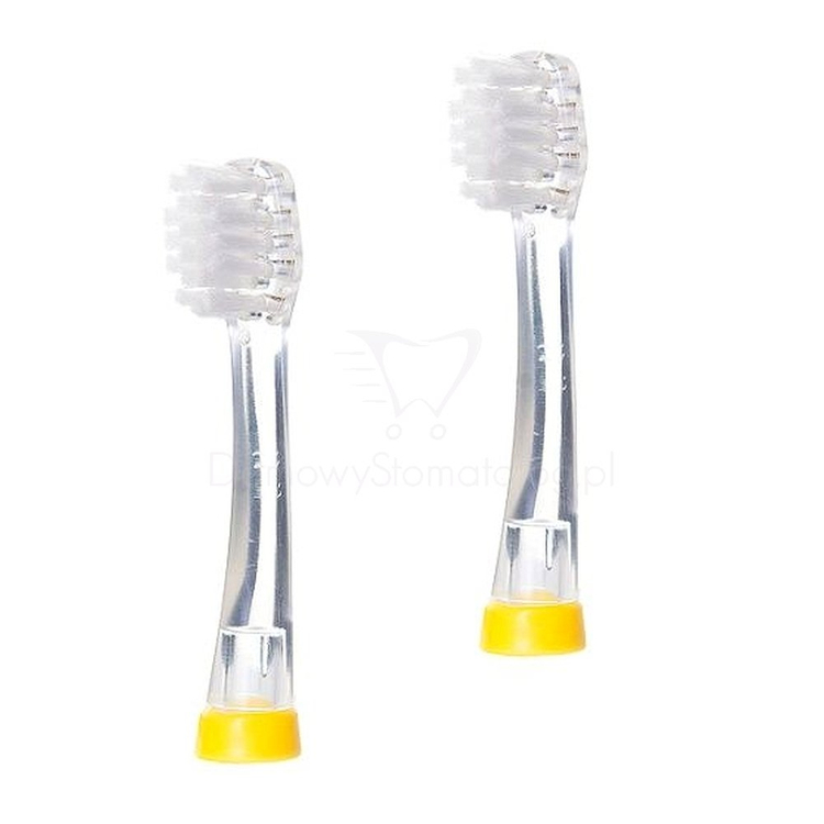 Brush-Baby PRO 18-36 miesięcy 2 szt. - zestaw 2 końcówek do szczoteczki BabySonic Pro