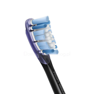 Sonicare Premium Gum Care 4 szt. HX9054/33 – czarne końcówki z miękkim włosiem do szczoteczek sonicznych Philips