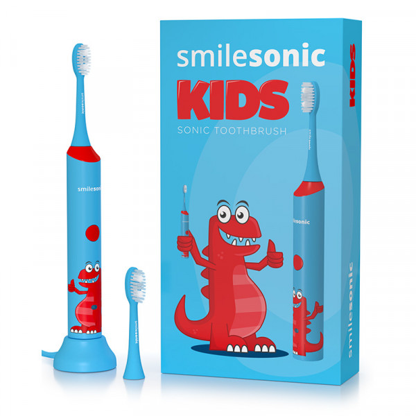 Smilesonic KIDS DINO- szczoteczka soniczna dla dzieci od 3 roku życia