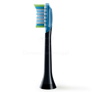 Philips Sonicare Premium Plaque Defence HX9042/33 CZARNE 2 szt. - końcówki do szczoteczek sonicznych