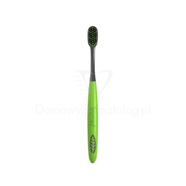 Biomed Complete Care Black Toothbrush - szczoteczka manualna z cząsteczkami węgla na włosiu
