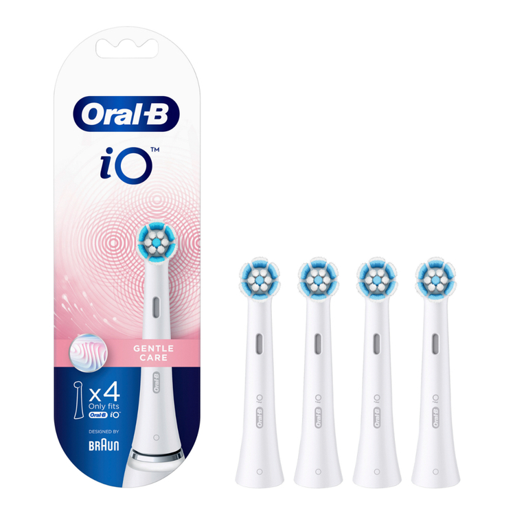 Braun Oral-B końcówki do szczoteczki elektrycznej iO Gentle Care White 4szt. RBSW-4