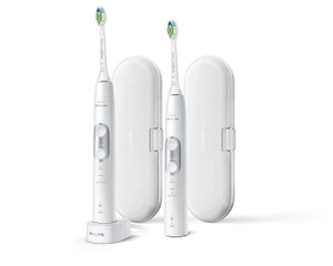 Philips SONICARE Protective Clean 6100 HX6877/34 DWUPAK szczoteczek sonicznych 