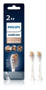 Philips Sonicare Premium All-in-One A3 HX9092/10 BIAŁE 2 szt. - końcówki do szczoteczek sonicznych