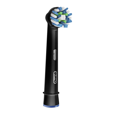 Końcówki Braun Oral-B CROSSACTION BLACK 2 szt. EB50-2 Black - główki wymienne ze specjalnym, skrzyżowanym włosiem