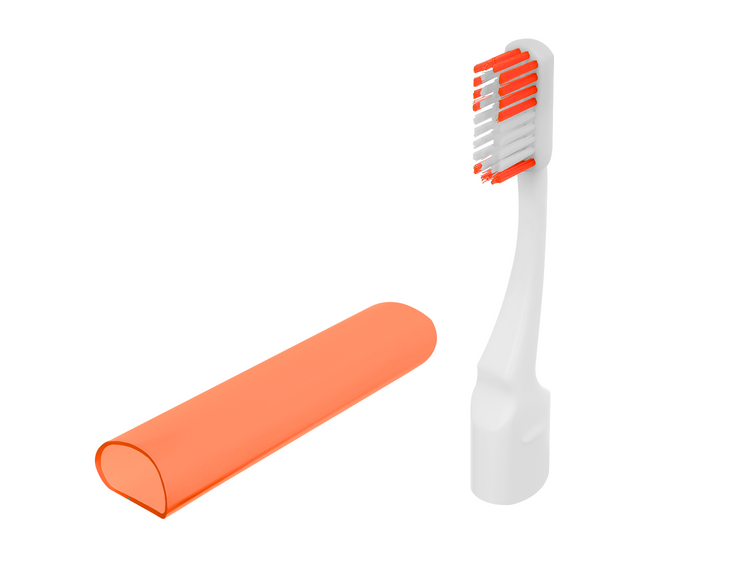 Sanaj Ortho Travel Care Kit -zestaw ortodontyczny CZERWONY