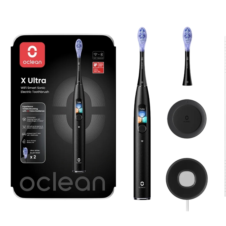Szczoteczka soniczna Oclean X Ultra CZARNA