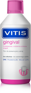 VITIS Gingival 500 ml - płyn do płukania jamy ustnej na wrażliwe dziasła