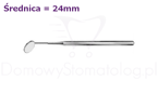ORIMED ORI-C5 24 mm - metalowe lusterko stomatologiczne z uchwytem o średnicy 24 mm