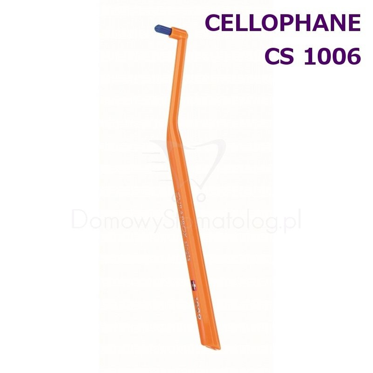 Curaprox CS 1006 CELLO - szczoteczka jednopęczkowa z miękkim włosiem o długości 6 mm